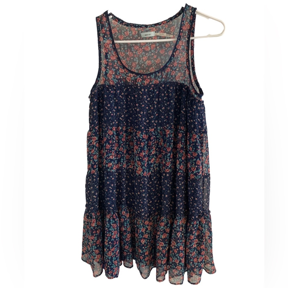 Urban Outfitters Kimchi Blue Layered Floral Mini Dress Size XS